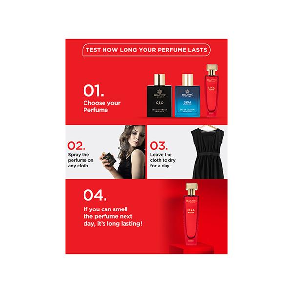 Bella Vita Organic Luxury D.I.V.A Perfume 100 ml - Women Perfumes (Edt/Edp)