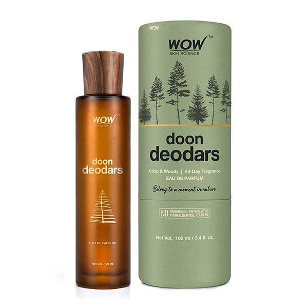 WOW Skin Science Eau De Parfum Doon Deodars Crisp And Woody Unisex Perfume (EDT/EDP) 100 ml