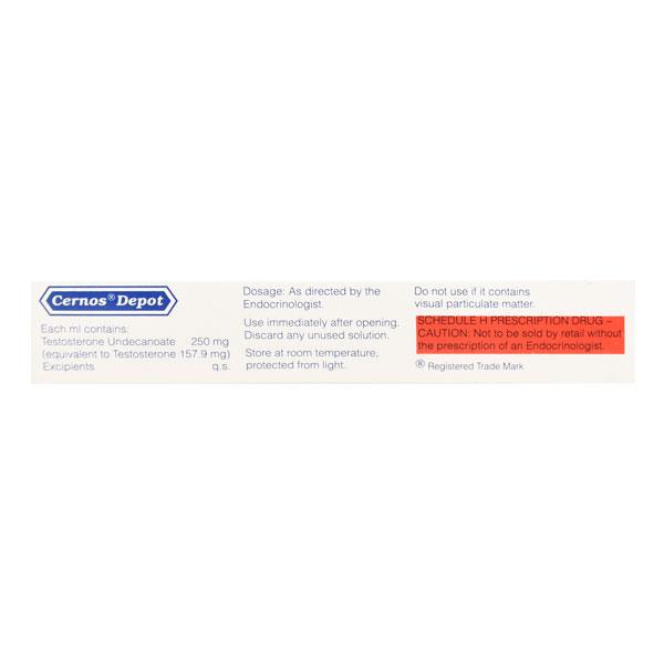 Cernos 1000mg Injection(Depot) 4ml - Hormonal Therapy-And