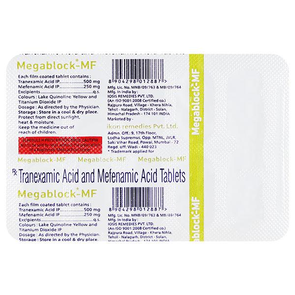 MEGABLOCK MF Tablet 10's - Bleeding Disorders-Hae