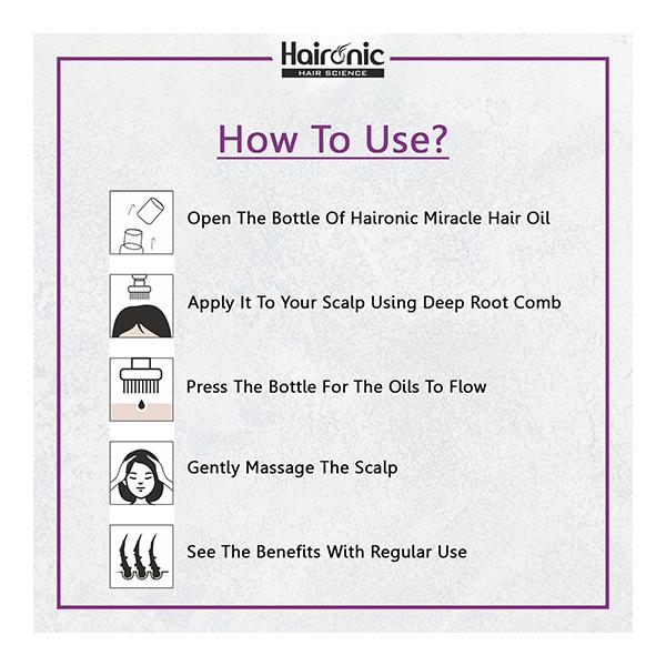 Haironic Miracle Hair Oil 100 ml - Hair Oils