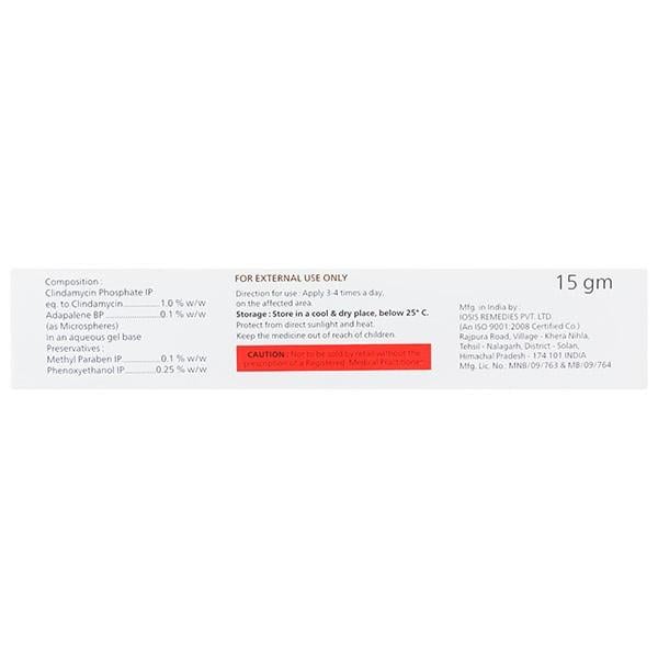 CLINVIVA A Gel 15gm - Acne-Acn