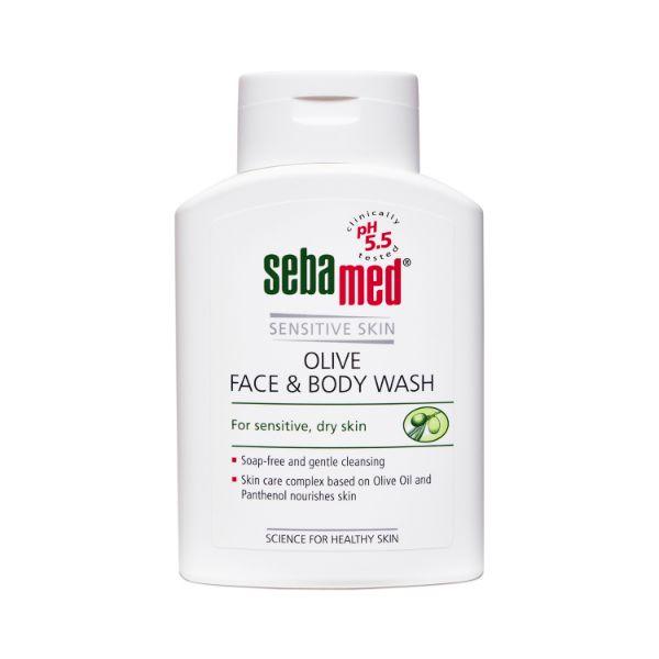 Netmeds | Sebamed Olive Face & Body Wash 200 ml