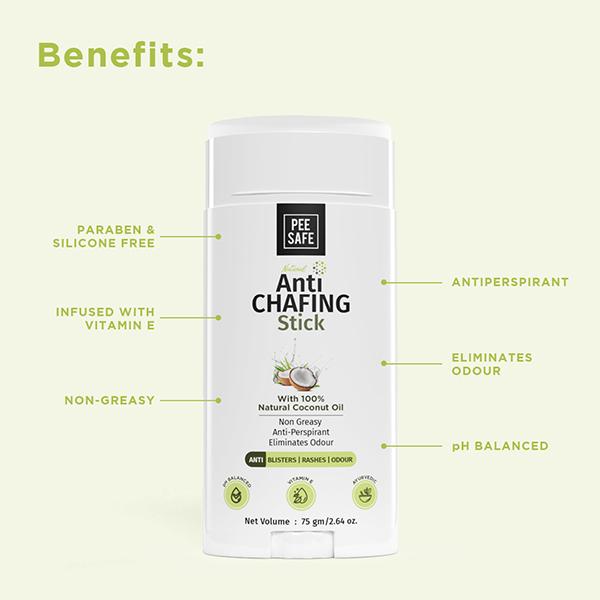 Pee Safe Anti Chafing Cream (For Blisters, Rashes and Odour) 1's - Itching/Rashes