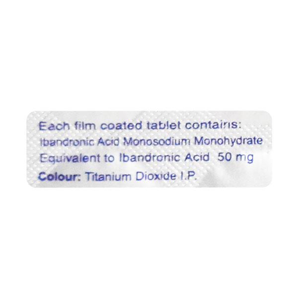 Bandrone 50mg Tablet 10'S - Osteoporosis-Age
