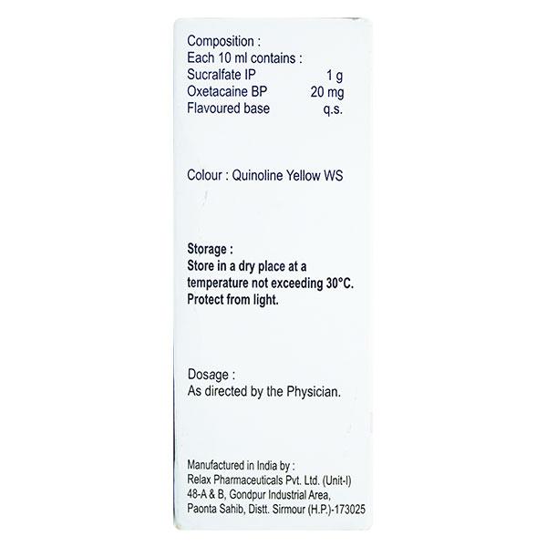 Sucraday O Sugar Free Suspension 100ml - Ulcer/Reflux/Flatulence-Aaa