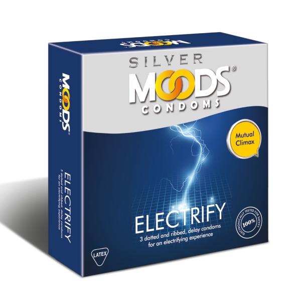 Netmeds | Moods Silver Condoms - Electrify 3's