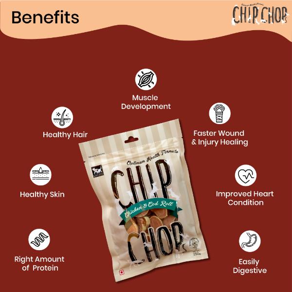 Chip Chops Diced Chicken 250 g - Petfood