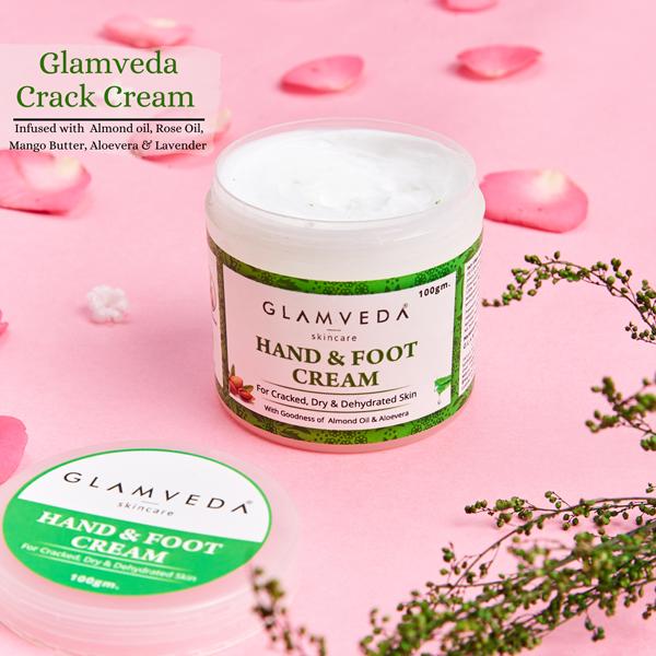 Glamveda Hand and Foot Spa Cream 100 gm - Foot Creams & Lotions