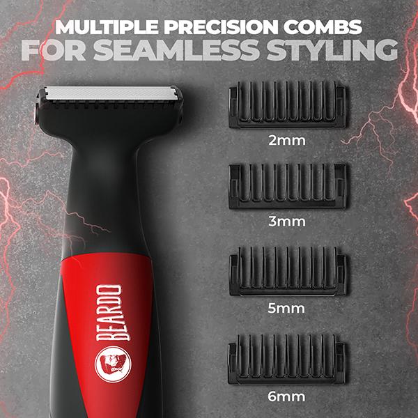 Beardo I Blade Full Body Trimmer, One Blade Trimmer with 4 Trimming Combs 1's - Trimmers