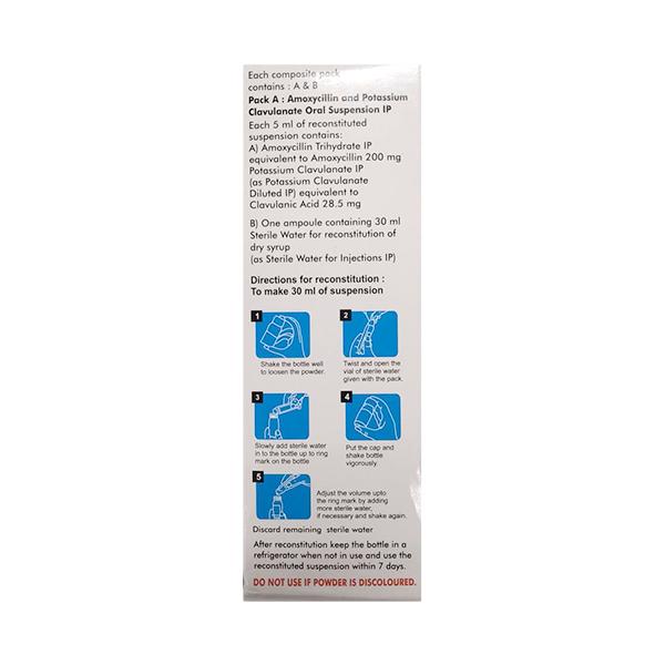 Bactoclav Dry Syrup 30ml - Bacterial Infections-Pen