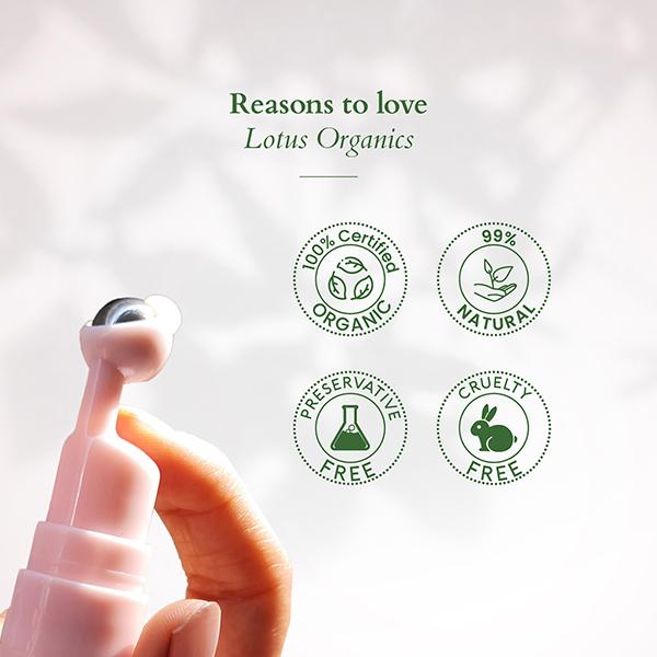 Lotus Organics Precious Brightening Eye Creme 15 gm - Eye Gels & Roll-On