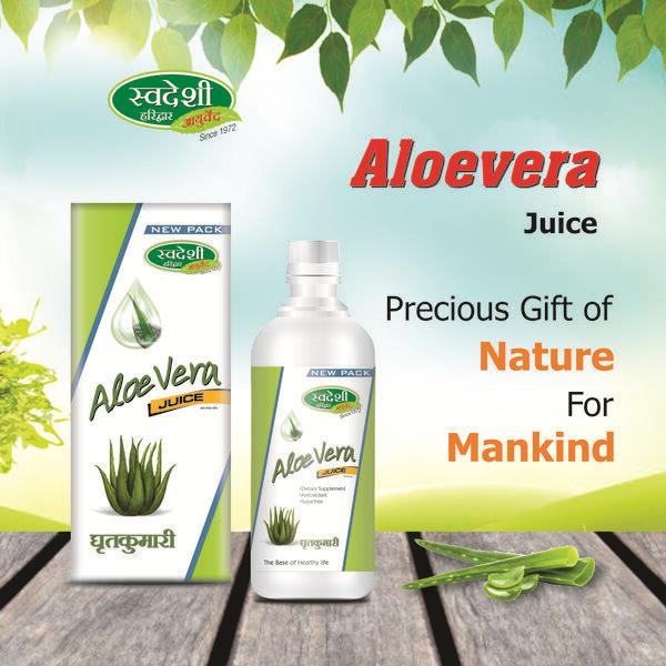 Swadeshi Aloevera Juice 1000 ml - Diabetes Care (Ayush)