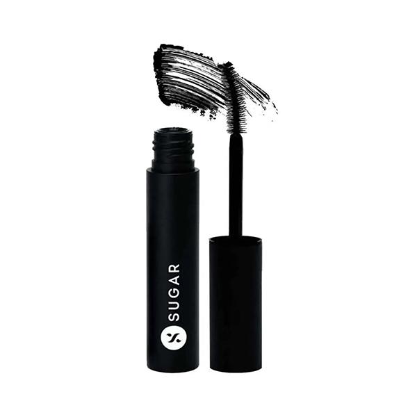 SUGAR Cosmetics Uptown Curl Lengthening Mascara - 01 Black Beauty (Black) 5 gm - Mascaras