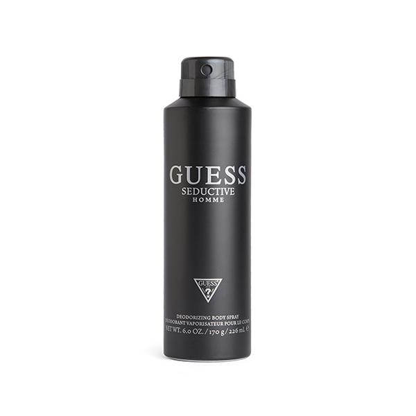 Guess Seductive Homme Gift Set (Eau de Toilette 100ml + Shower Gel 100ml + Body Spray 170g + Pouch) 1's - Men Perfumes (Edt/Edp)