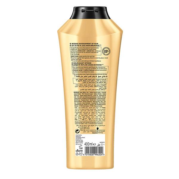 Schwarzkopf Gliss Hair Repair Shampoo Ultimate Oil Elixir 400 ml - Shampoos