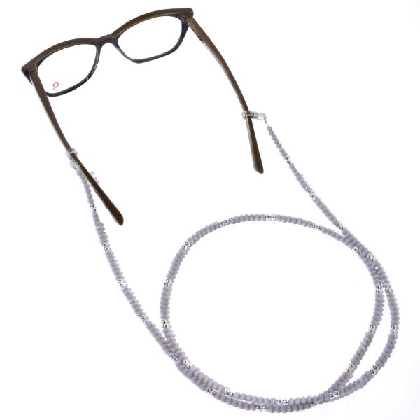 Netmeds | Modisch Grey Silver Stones Sunglasses Chain (JC-1401-Grey) 1's