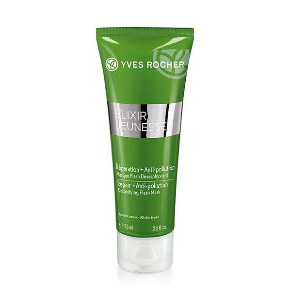 Yves Rocher Elixir Jeunesse Repair ++ Anti-Pollution Detoxifying Flash Mask All Skin Types 75 ml