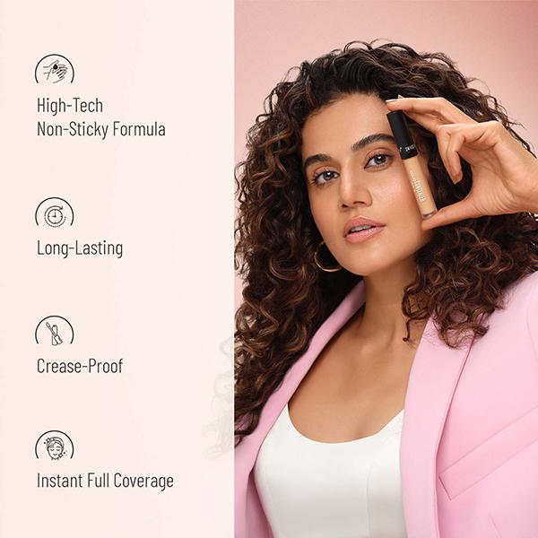 Swiss Beauty Liquid Light Weight Concealer with Full Coverage Shade- Natural 6 gm - Concealer
