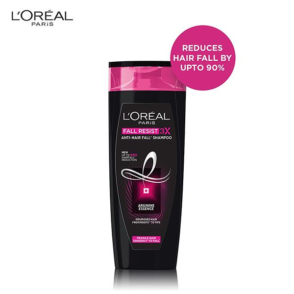 L'Oreal Paris Fall Resist 3X Anti Hairfall Shampoo 82.5 Ml - Shampoos