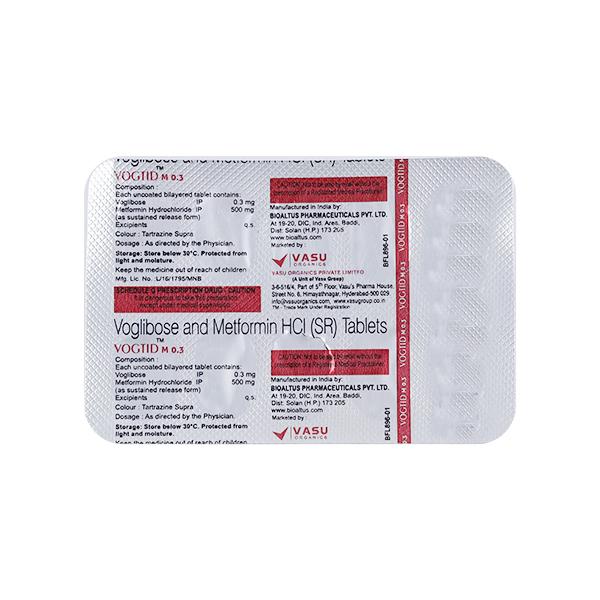 Vogtid Md 0.3Mg Tablet 10's
