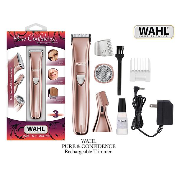 Wahl Facial Trimmer Combo - Rose Gold - Hair Removal Accessories