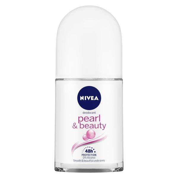 Netmeds | Nivea Pearl & Beauty Roll On Deodorant 72H 50 ml