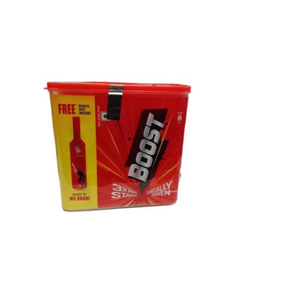 Boost 3X Stamina Powder ( Pack of 2 x 500 g with Free Pencil box) Pet Jar - Kids Nutrition