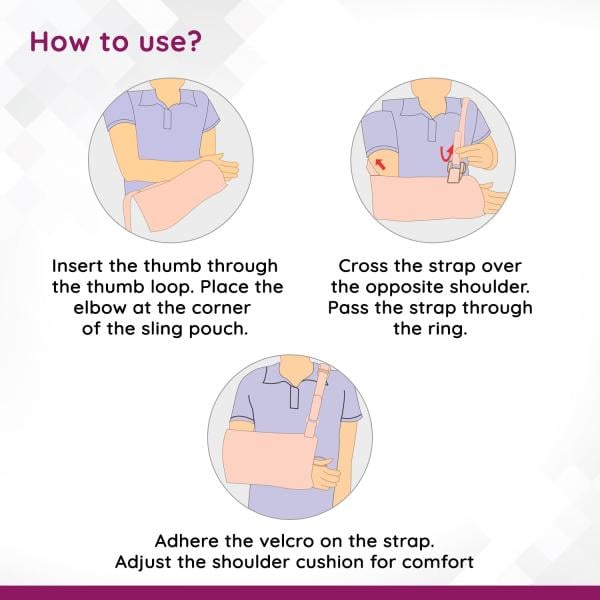 Flamingo Arm Sling - Beige (OC - 2004) (M) 1's - Arm/Elbow Supports