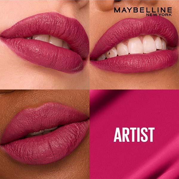 Maybelline New York Super Stay Matte Ink Liquid Lipstick, 120 Artist 5ml - Lipsticks