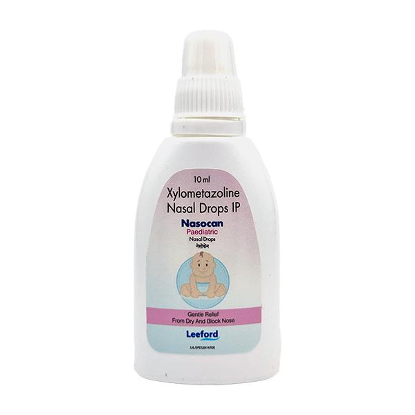 NASOCAN PAEDIATRIC Nasal Drops 10ml - Nasal Congestion-Nas