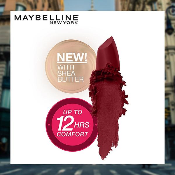 Maybelline New York Color Sensational The Creamy Mattes Lipstick, 903 Midnight Date 3.9 gm - Lipsticks