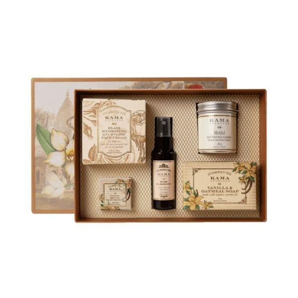 Kama Ayurveda Signature Essentials for Women 40gm+50ml+5gm+125gm+50gm 1's
