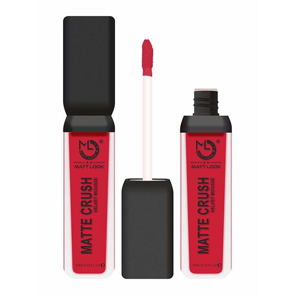 Matt Look LG-03 Matte Crush Velvet Mousse, 05 Hot Red 10ml - Lipsticks