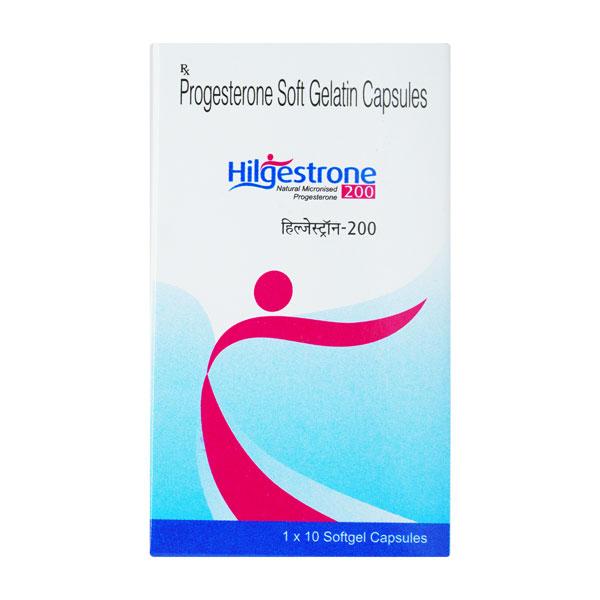Hilgestrone 200mg Capsule 10'S - Hormonal Therapy-Oes