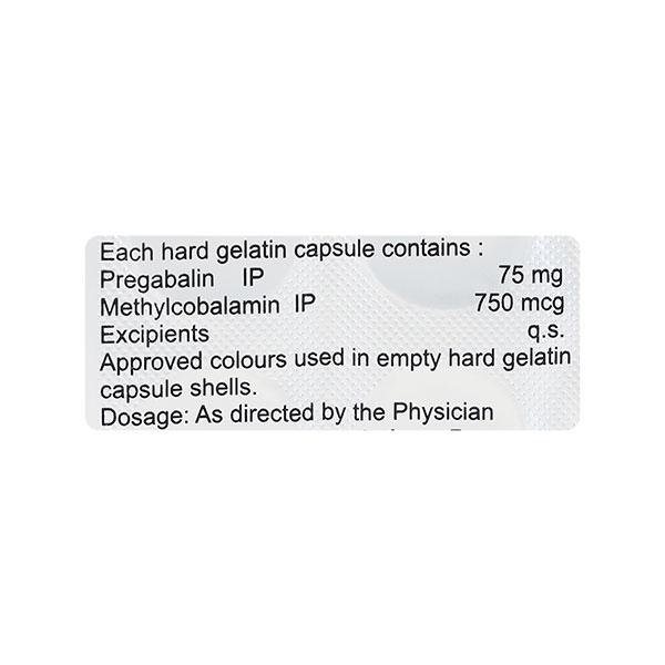 PREGACENT M Capsule 10's - Neuropathic Pain-Dru