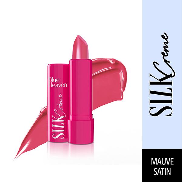 Blue Heaven Silk Creme Lipstick For Women, S-16 Mauve Satin 4 gm - Lipsticks