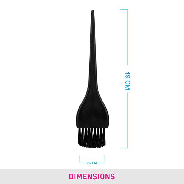 Vega Mehandi Hair Brush, Black (VC3MB-01) 3's - Hair Combs