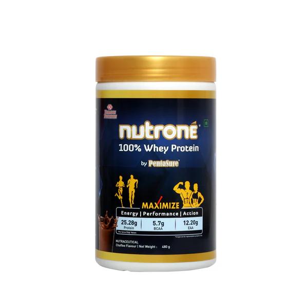 Netmeds | Nutrone 100% Whey Protein Powder - Choffee Flavour 480 g