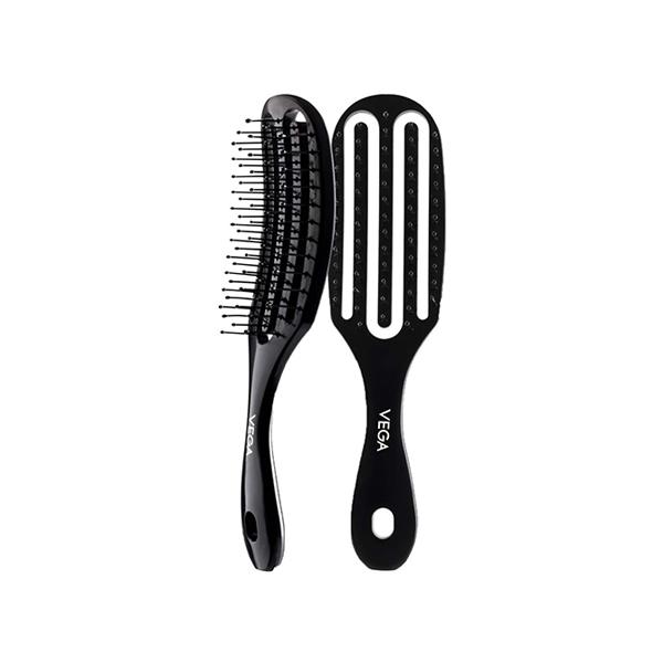 Netmeds | Vega Hair Brush,Vented Detangling Hair Brush for Women and Men, for Quick Blow Drying (DTB-02) 94 gm