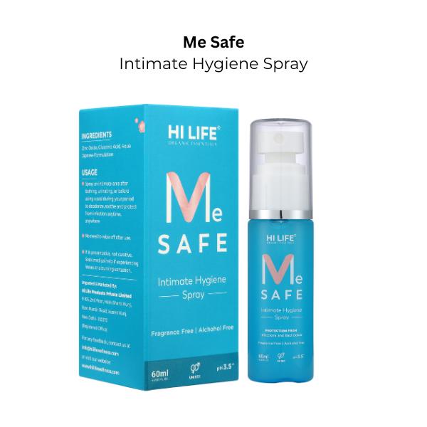 Netmeds | Hi Life Me Safe Intimate Hygiene Spray 60 ml