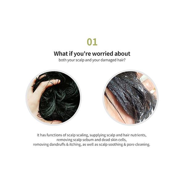 Lador Tea Tree Scalp Clinic Hair Pack 200 ml - Hair Masks & Packs