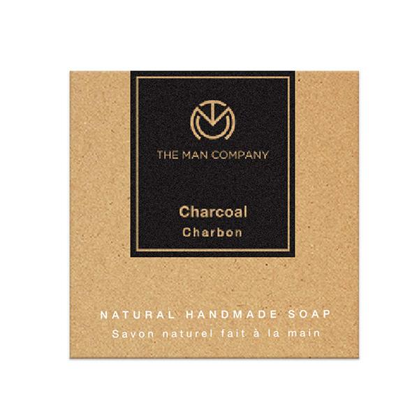 The Man Company Natural Premium Charcoal Soap-Set Of -2 1's - Soaps