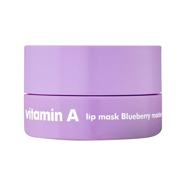 Netmeds | The Face Shop Vitamin A Lip Mask with Blueberry Extracts, Shea Butter for Soft, Plump Lips 14 gm