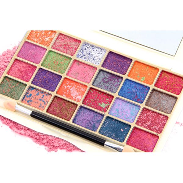 Miss Rose 24 Color Glitter eyeshadow Palette 7001 - 322 MH1 20 gm - Face Palettes