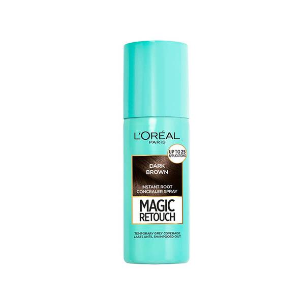 Netmeds | L'Oreal Paris Magic Retouch Instant Root Concealer Spray Dark Brown 75ml