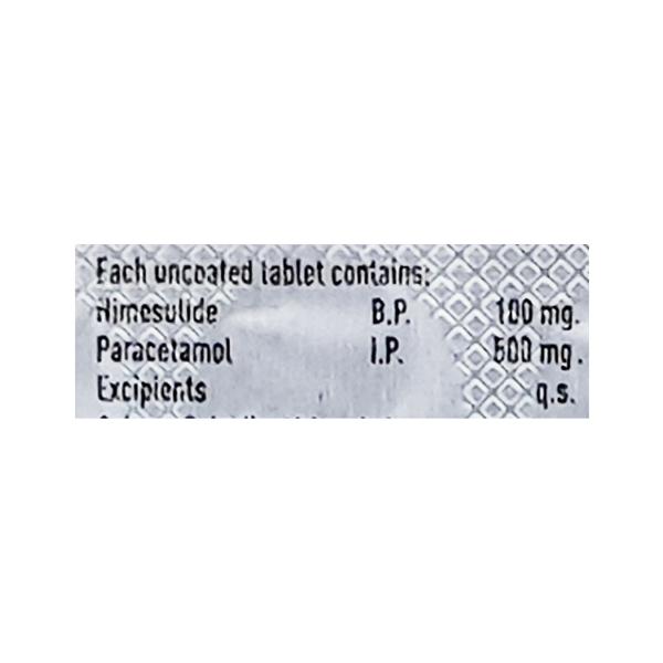 NIMSTRU P 500 Tablet 10's - Pain relief-Nsa