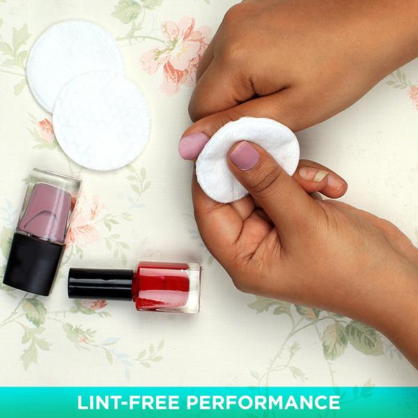 Vega Cotton Pad, Off White 2's - Face Brush