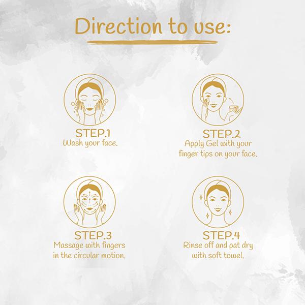 Nutriment Gold Gel All Skin Type 250 gm - Face Gels