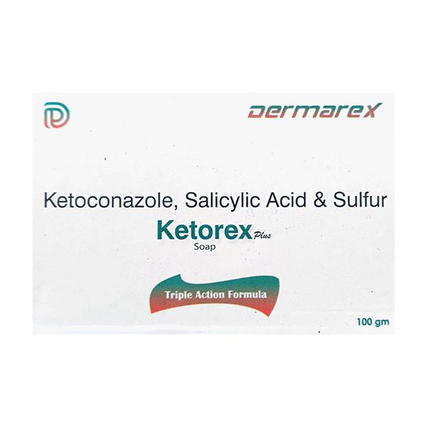 KETOREX PLUS Soap 100g - Fungal Infections-Taa